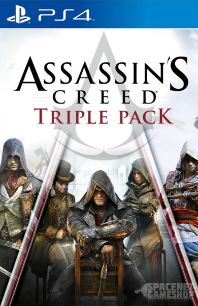 Assassins Creed - Triple Pack [Black Flag/Unity/Syndicate] PS4